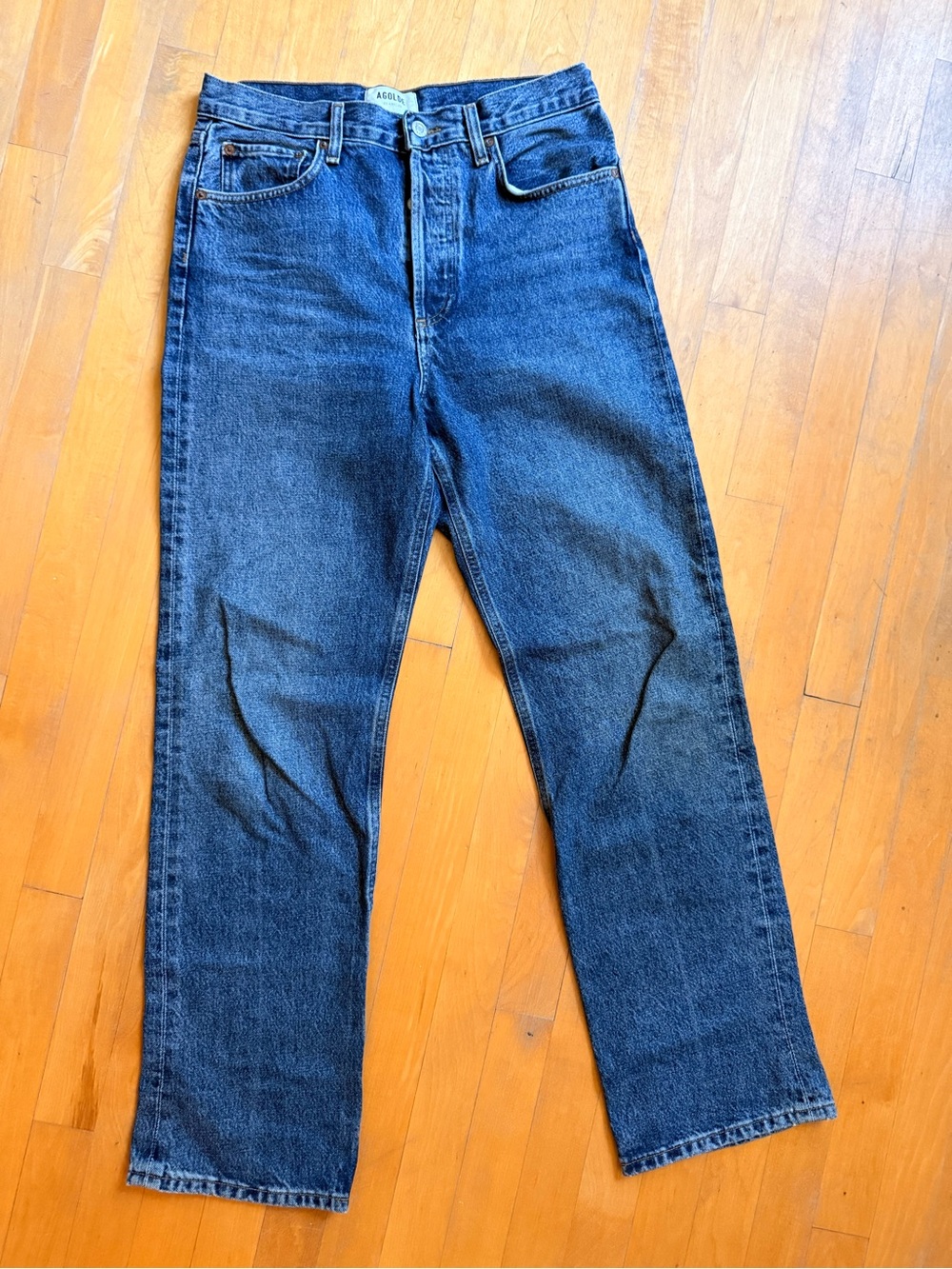 Agolde Straight-Leg Jeans